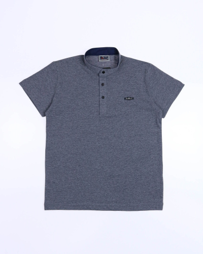 CEGISA 1446/1 Поло (цвет: Темно-серый меланж 122 см)