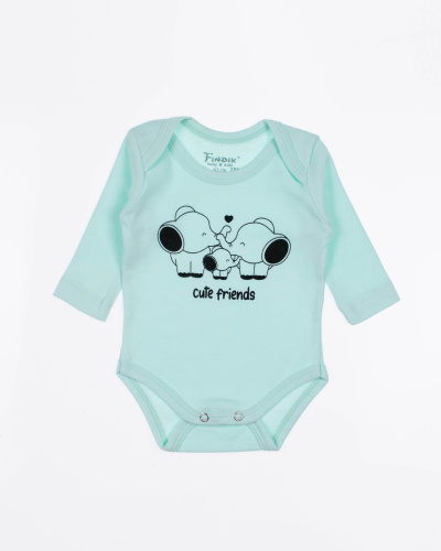 FINDIK 11699 Боди (цвет: Ментоловый) FINDIK 11699 Боди (цвет: Ментоловый)