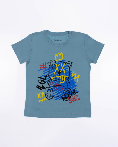 ECRIN 8034 Футболка (цвет: Серо-голубой )